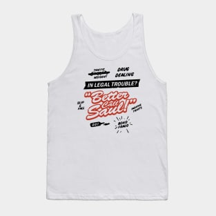 Legal trouble better call series Tank Top